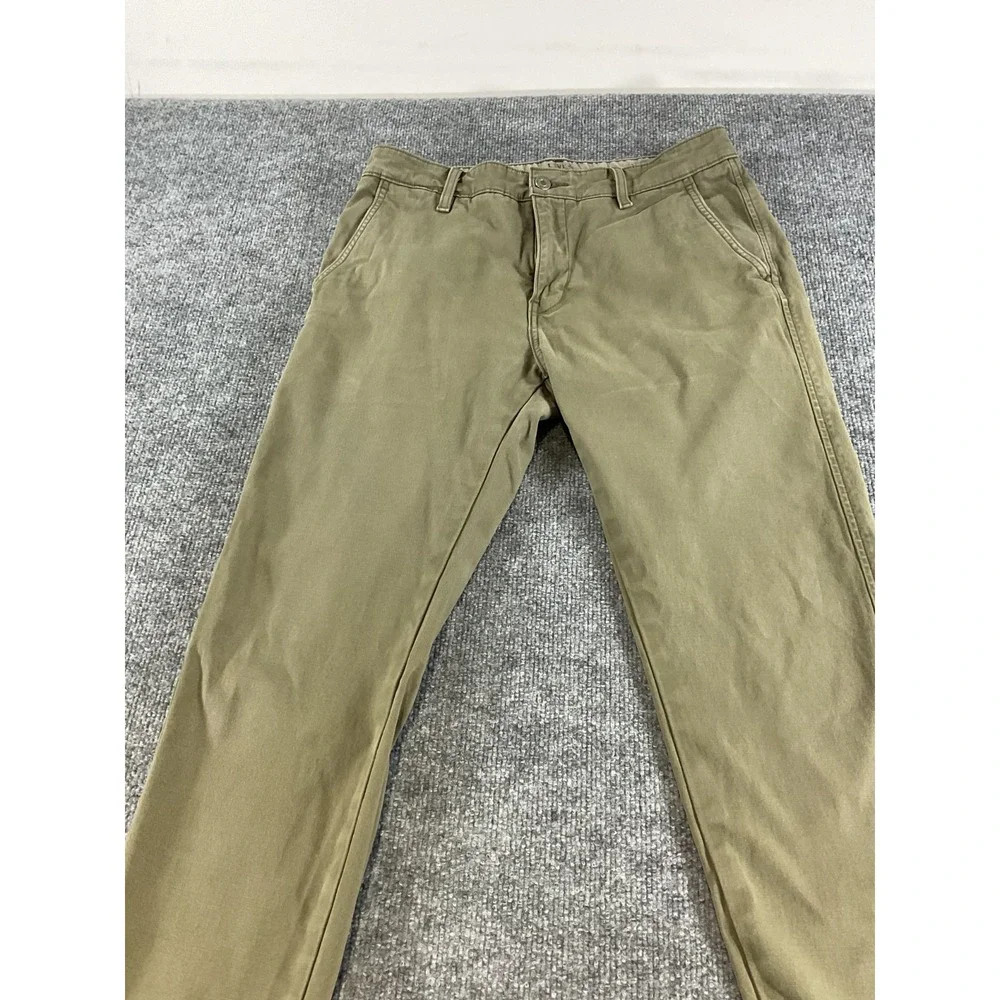 Levi s XX Chino Standard Taper Pants 31x30 Men s Khaki Stretch Casual Chino